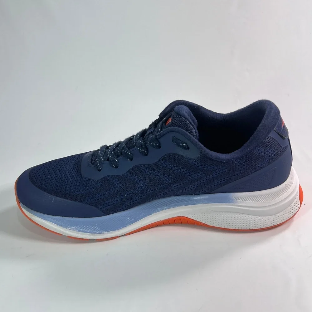 Avia AVI-EPIC Mens 11 Running Shoes Navy Blue with Brooks Comfort Insoles Active